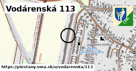 Vodárenská 113, Piešťany