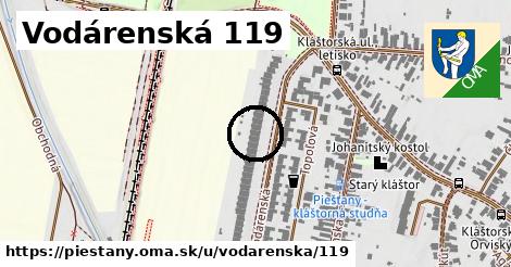 Vodárenská 119, Piešťany