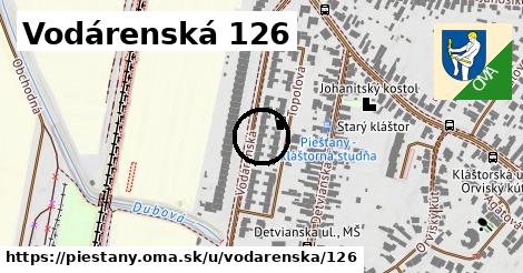 Vodárenská 126, Piešťany