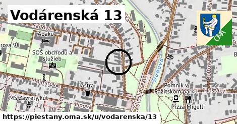 Vodárenská 13, Piešťany