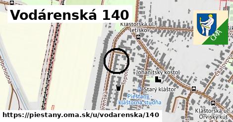 Vodárenská 140, Piešťany