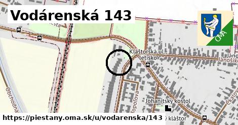 Vodárenská 143, Piešťany