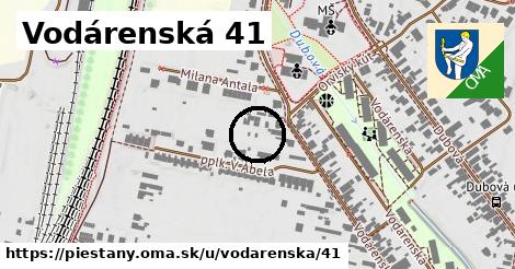 Vodárenská 41, Piešťany