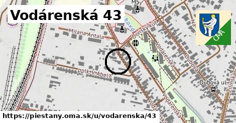 Vodárenská 43, Piešťany