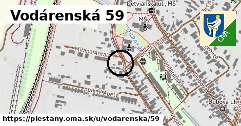 Vodárenská 59, Piešťany