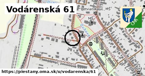 Vodárenská 61, Piešťany