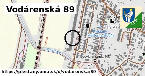 Vodárenská 89, Piešťany