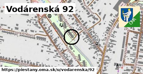 Vodárenská 92, Piešťany