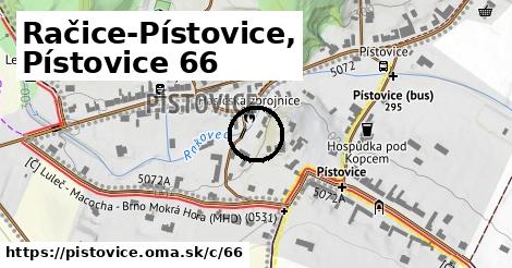 Račice-Pístovice, Pístovice <span class="supisne">66</span>