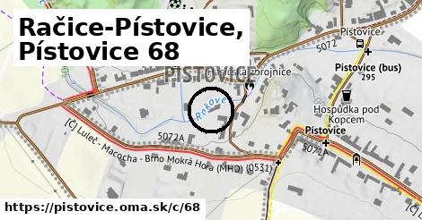 Račice-Pístovice, Pístovice <span class="supisne">68</span>