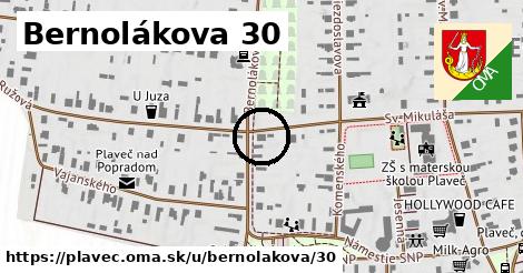 Bernolákova 30, Plaveč