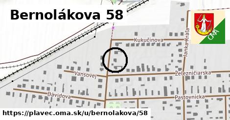 Bernolákova 58, Plaveč