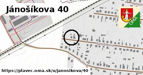 Jánošíkova 40, Plaveč
