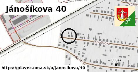 Jánošíkova 40, Plaveč