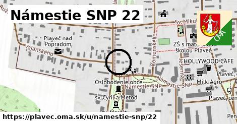 Námestie SNP 22, Plaveč