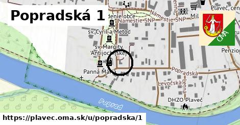 Popradská 1, Plaveč