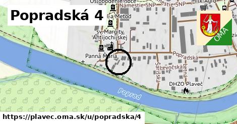 Popradská 4, Plaveč