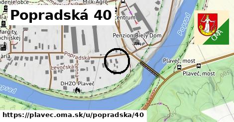 Popradská 40, Plaveč