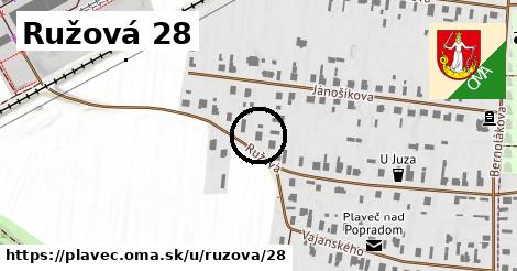 Ružová 28, Plaveč