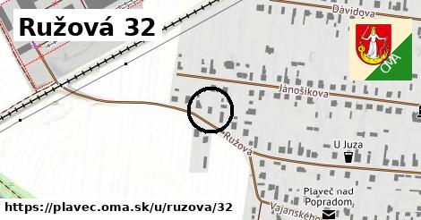 Ružová 32, Plaveč