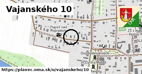 Vajanského 10, Plaveč