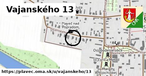 Vajanského 13, Plaveč