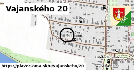 Vajanského 20, Plaveč