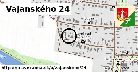 Vajanského 24, Plaveč