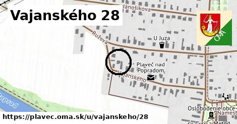 Vajanského 28, Plaveč