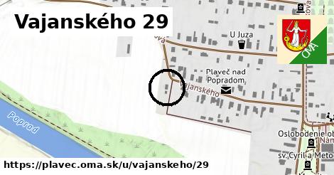 Vajanského 29, Plaveč