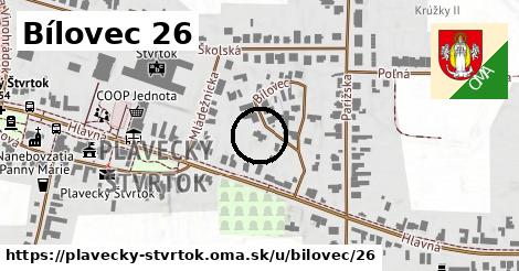 Bílovec 26, Plavecký Štvrtok