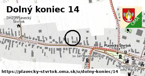 Dolný koniec 14, Plavecký Štvrtok