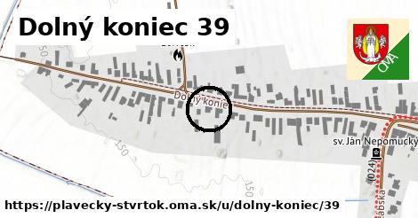 Dolný koniec 39, Plavecký Štvrtok