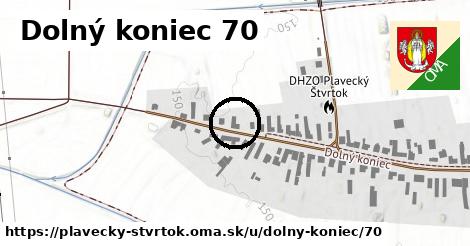 Dolný koniec 70, Plavecký Štvrtok