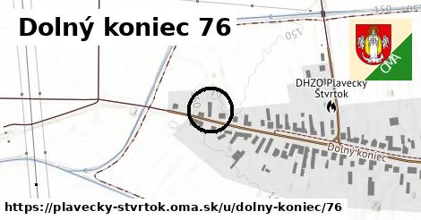 Dolný koniec 76, Plavecký Štvrtok
