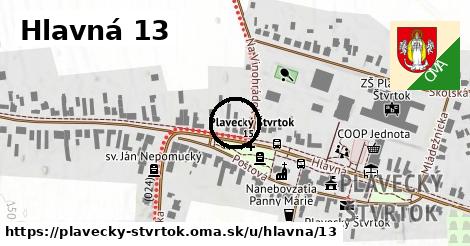 Hlavná 13, Plavecký Štvrtok