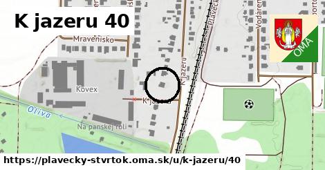 K jazeru 40, Plavecký Štvrtok