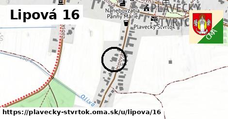 Lipová 16, Plavecký Štvrtok