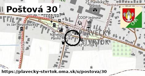 Poštová 30, Plavecký Štvrtok