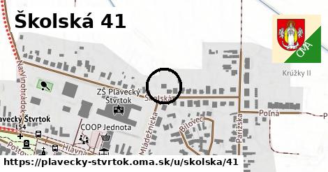 Školská 41, Plavecký Štvrtok