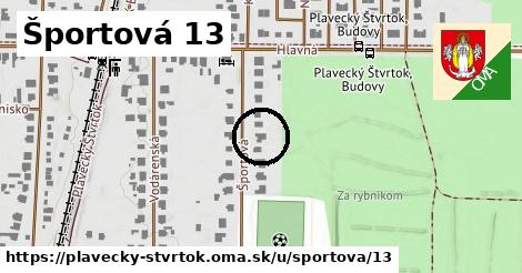 Športová 13, Plavecký Štvrtok