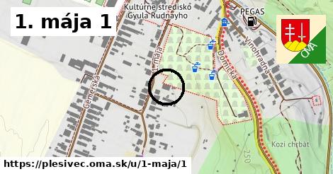 1. mája 1, Plešivec