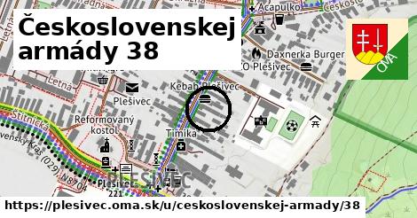 Československej armády 38, Plešivec