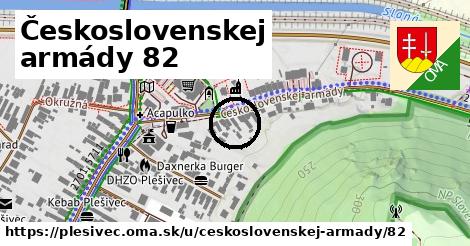 Československej armády 82, Plešivec