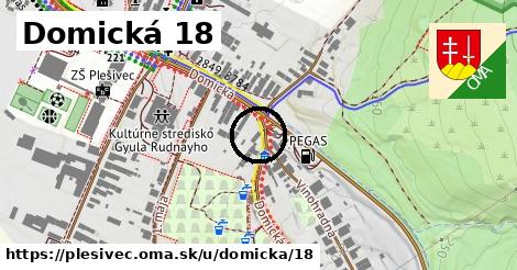 Domická 18, Plešivec