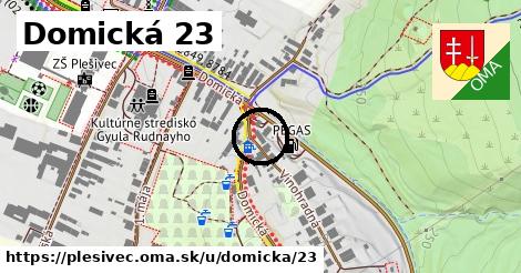 Domická 23, Plešivec