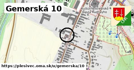 Gemerská 10, Plešivec