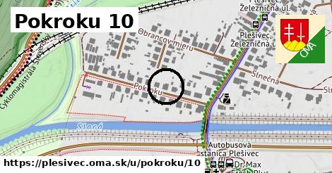 Pokroku 10, Plešivec