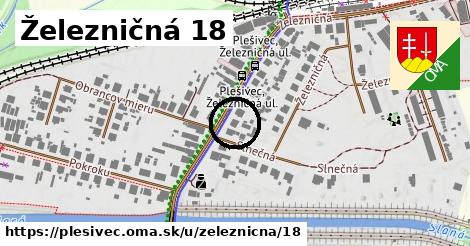 Železničná 18, Plešivec