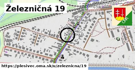 Železničná 19, Plešivec